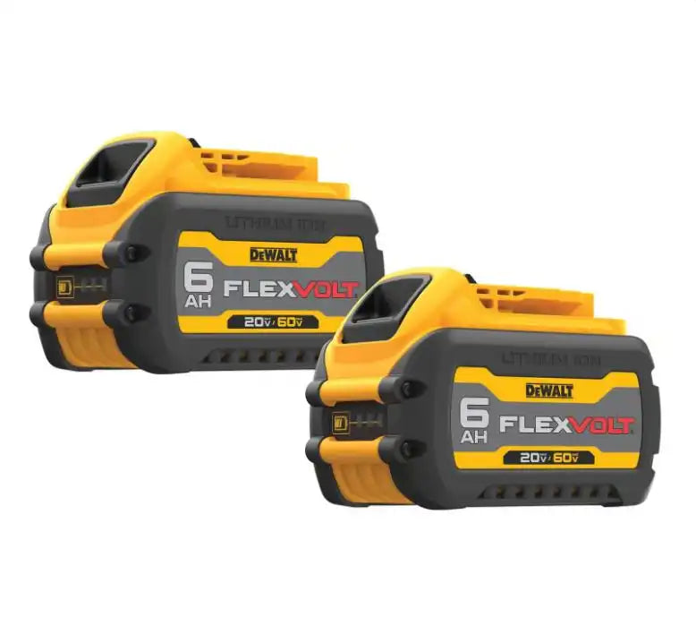 Dewalt 20V / 60V MAX FlexVolt Lithium Ion Battery - 6Ah - 2-Pack - DCB606-2