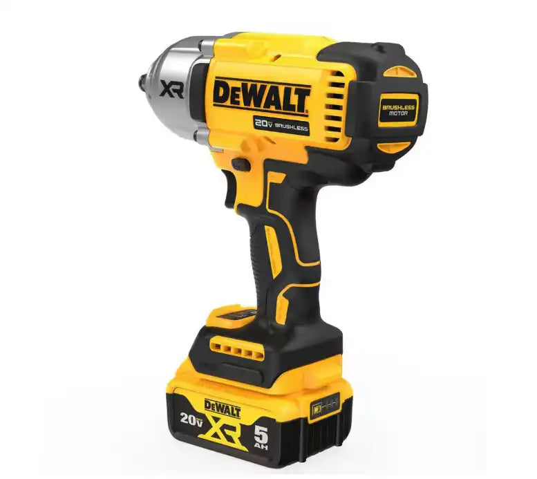 Dewalt 20V MAX XR 1/2 Inch High Torque Impact Wrench with Hog Ring Anvil Kit - DCF900P1