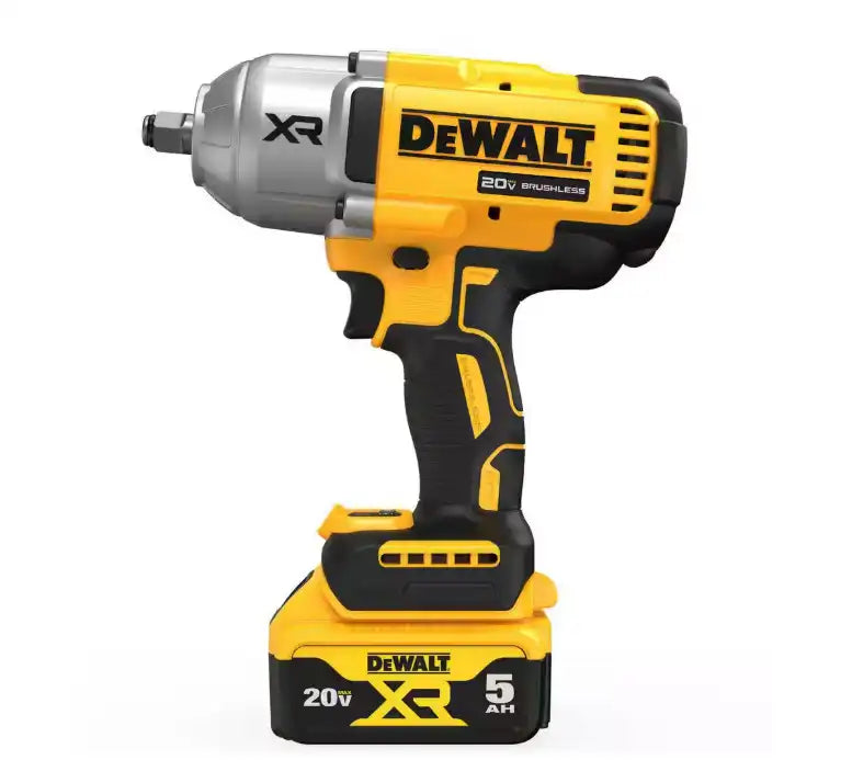 Dewalt 20V MAX XR 1/2 Inch High Torque Impact Wrench with Hog Ring Anvil Kit - DCF900P1