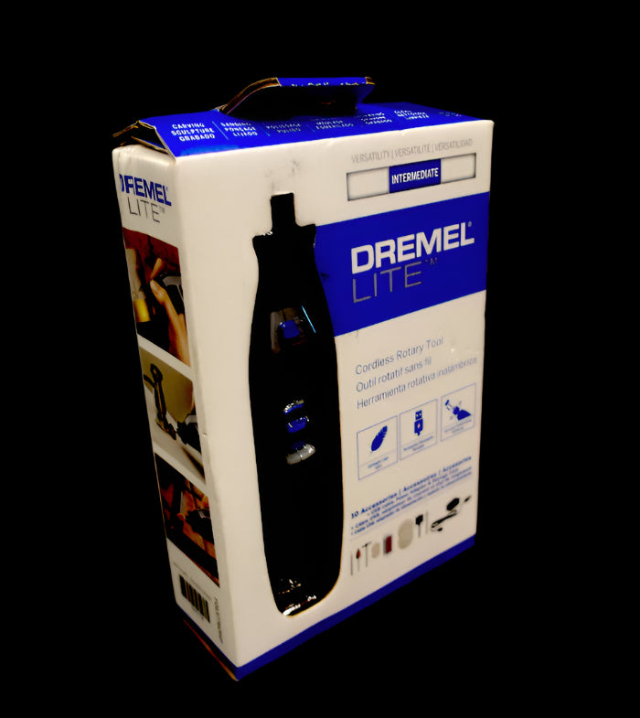 Dremel Lite Cordless Rotary Tool - 10 Accessories - Intermediate - 7760-N/10 - F0137760HP