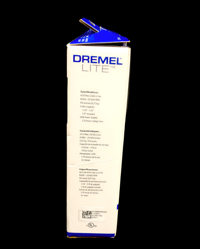 Dremel Lite Cordless Rotary Tool - 10 Accessories - Intermediate - 7760-N/10 - F0137760HP