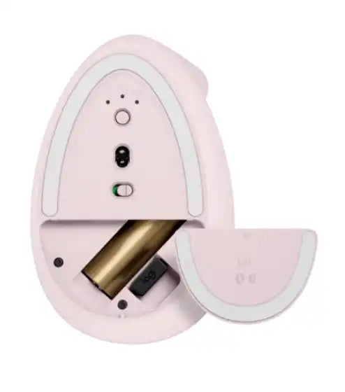Logitech LIFT Vertical Wireless Mouse 910-006472 - Rose