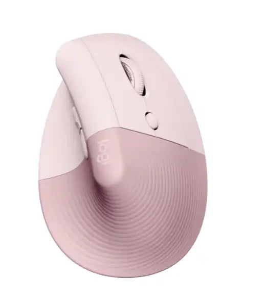 Logitech LIFT Vertical Wireless Ergonomic Mouse - Rose