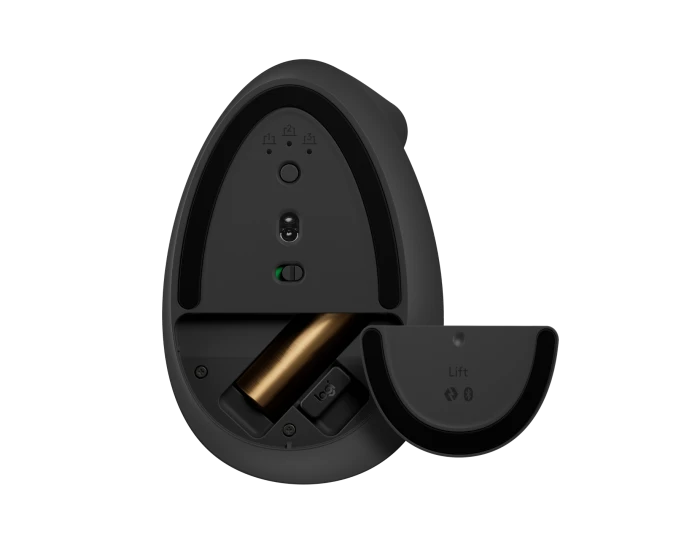 Logitech LIFT Vertical Wireless Mouse 910-006466 - Graphite