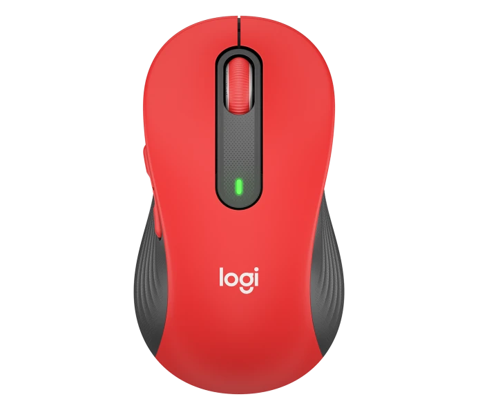 Logitech M650 L Signature Wireless Mouse - 910-006358 - Red