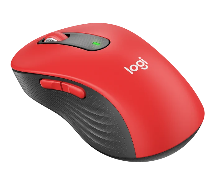 Logitech M650 L Signature Wireless Mouse - 910-006358 - Red