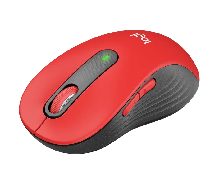 Logitech M650 L Signature Wireless Mouse - 910-006358 - Red