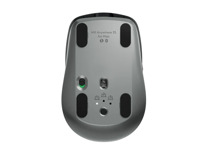 Logitech MX Anywhere 3S for Mac Compact Wireless Performance Mouse - 910-006945 - Space Gray