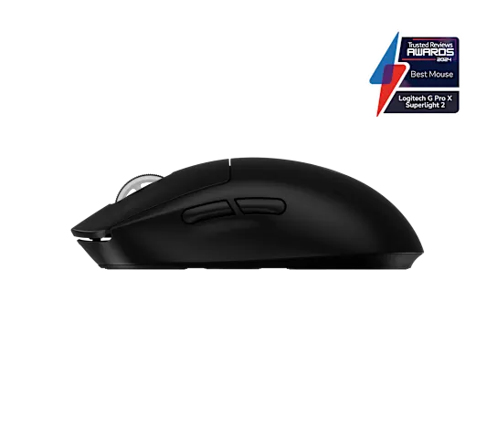 Logitech Pro X Superlight 2 Lightspeed Wireless Gaming Mouse - 910-006628 - Black