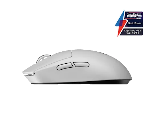Logitech Pro X Superlight 2 Lightspeed Wireless Gaming Mouse - 910-006636 - White