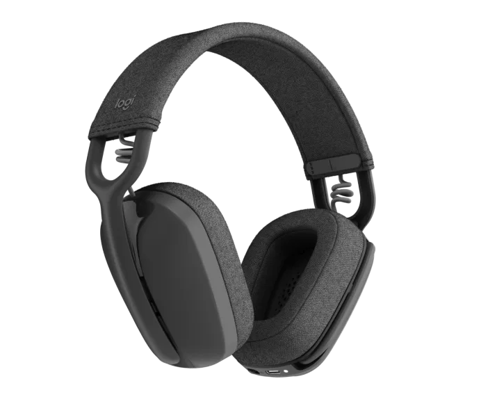 Logitech Zone Vibe 100 Wireless Bluetooth Over-Ear Headphones - Graphite - 981-001256