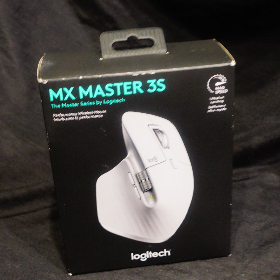 Logitech MX Master 3S Performance Wireless Mouse - Pale Gray - 910-006558