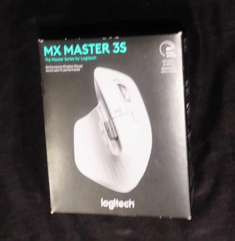Logitech MX Master 3S Performance Wireless Mouse - Pale Gray - 910-006558