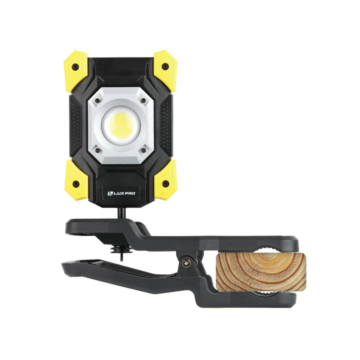 LuxPro XP086 Rechargeable Pro Clamp Work Light - 2000 Lumens