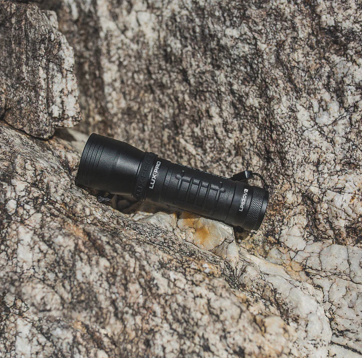 LuxPro LP630V3 Focusing LED Flashlight with TackGrip - 630 Lumens