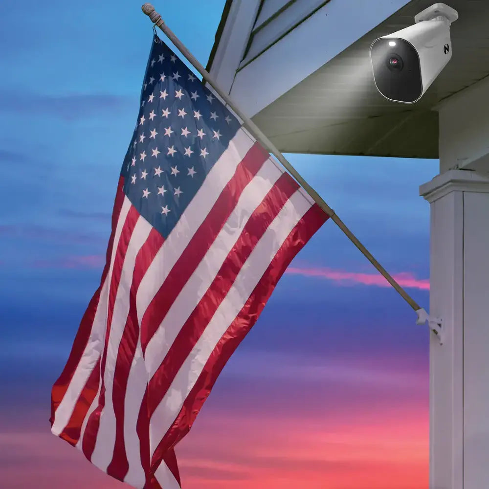 Night Owl 4 Wire Free Battery Cameras and 4K WiFi 10 Channel NVR Security System - BTWN81-42B
