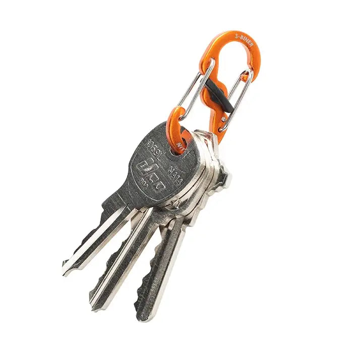 Nite Ize Bigfoot Locker Keyrack Aluminum S-Biner Keychain - KLKBFA-03-R6RF1