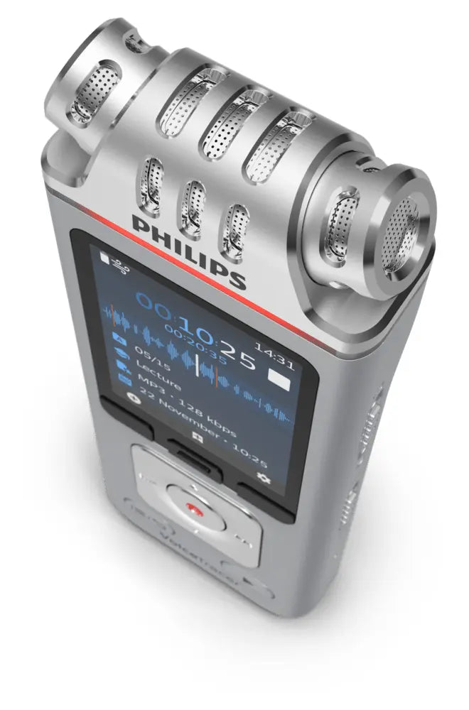 Philips 8GB VoiceTracer Audio Recorder - DVT4110 - MP3 PCM Recording