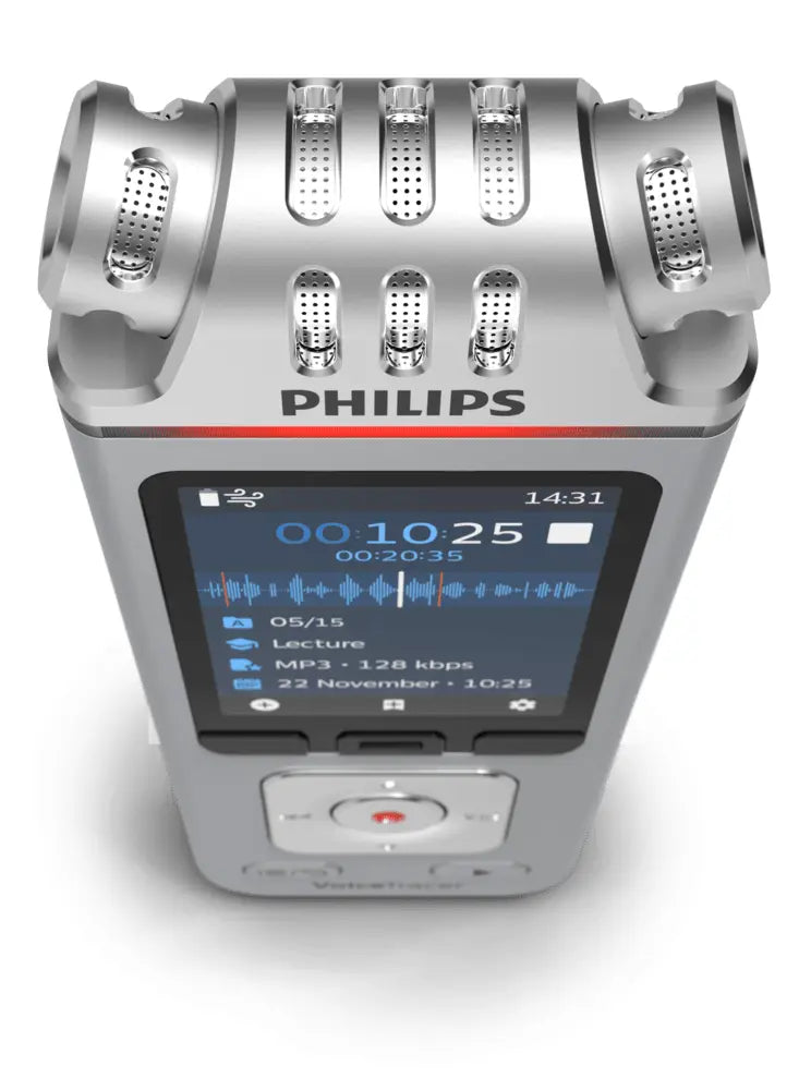 Philips 8GB VoiceTracer Audio Recorder - DVT4110 - MP3 PCM Recording
