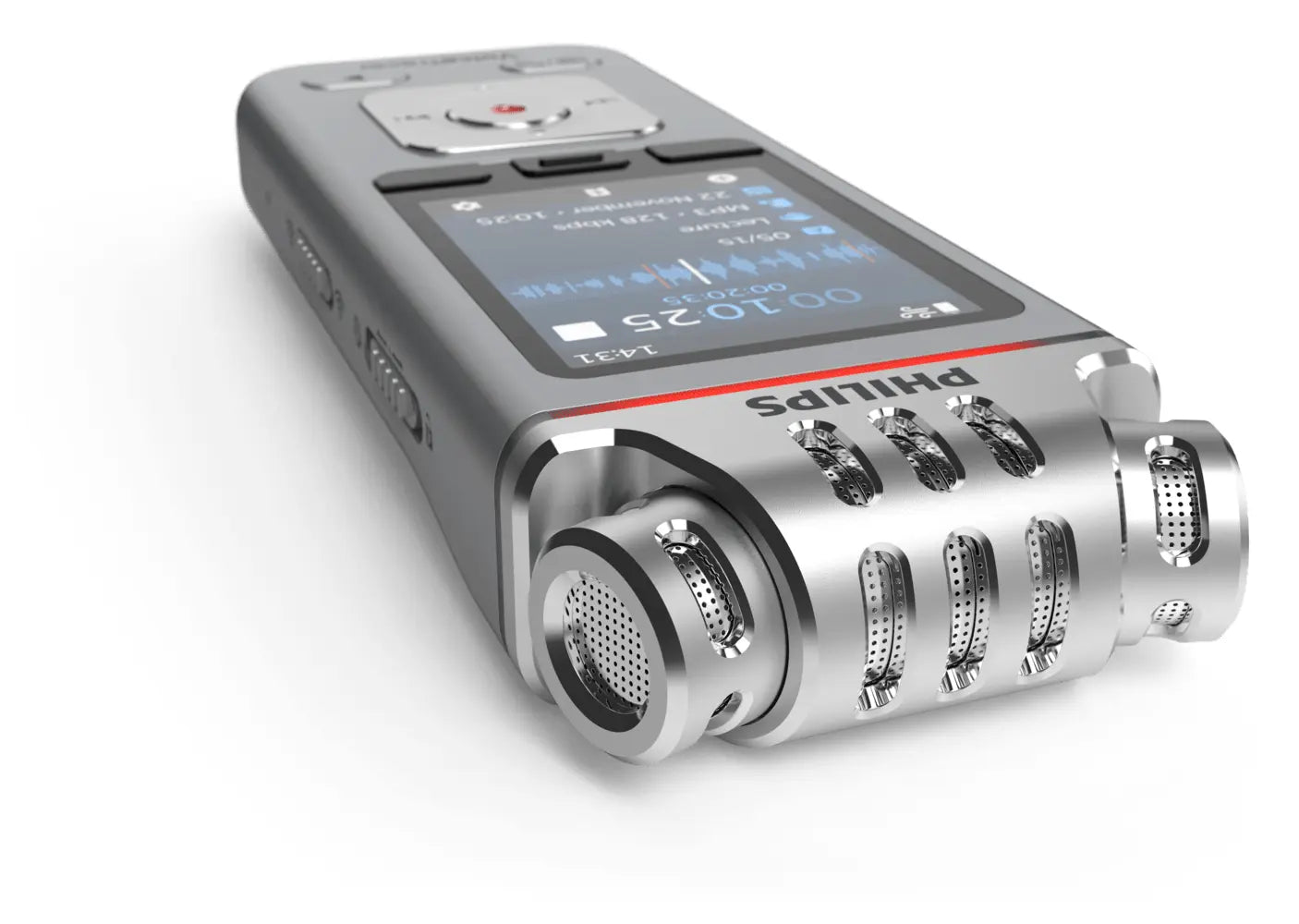 Philips 8GB VoiceTracer Audio Recorder - DVT4110 - MP3 PCM Recording