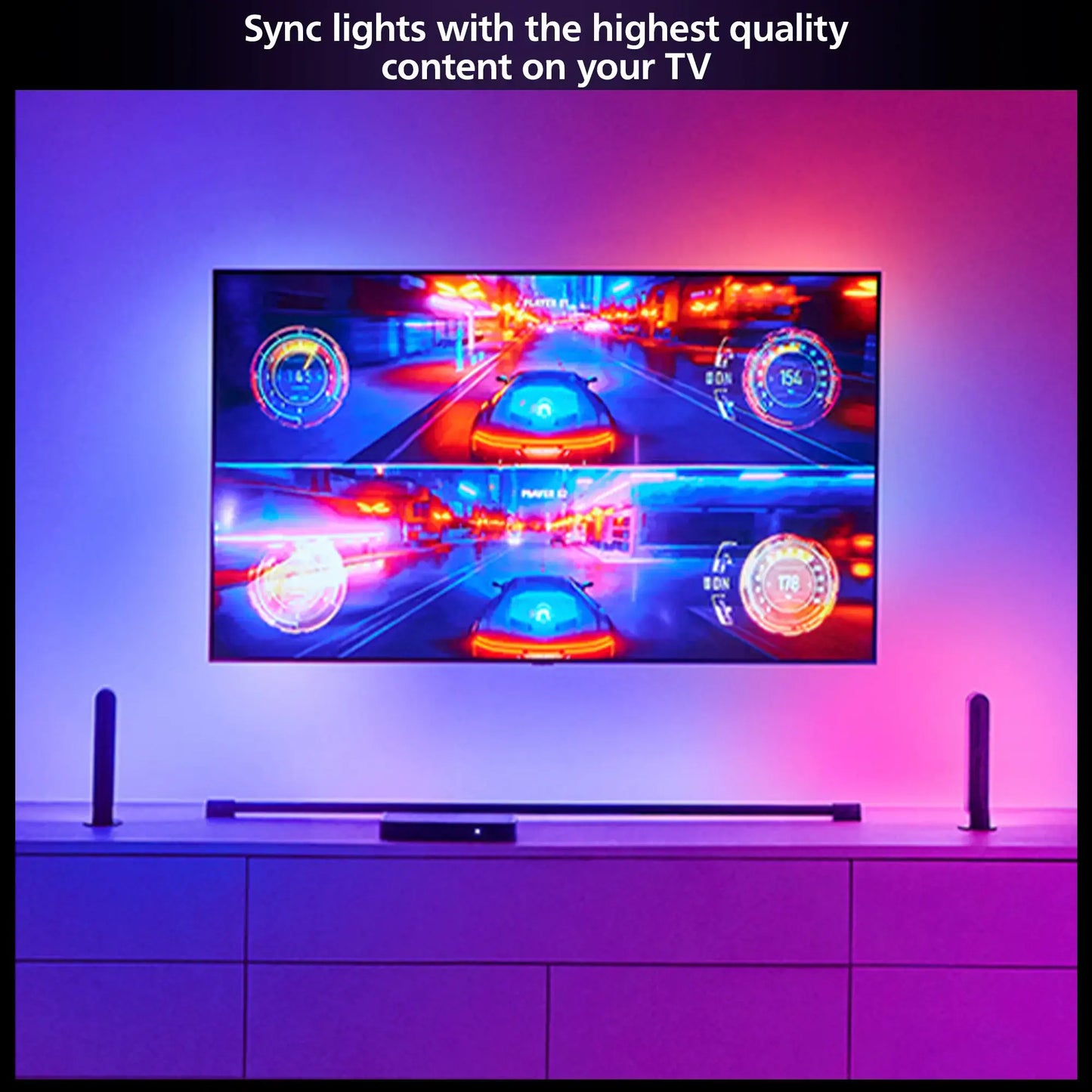 Philips Hue Play HDMI Sync Box 8K - 579755 - Black