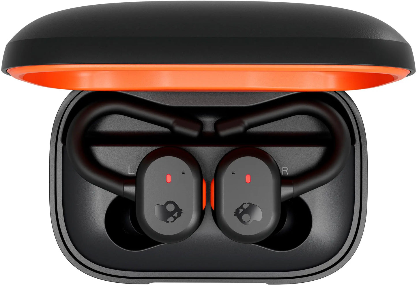 Skullcandy Push Active True Wireless Bluetooth Sport Earbuds with Charging Case - S2BPW-P740 - Black