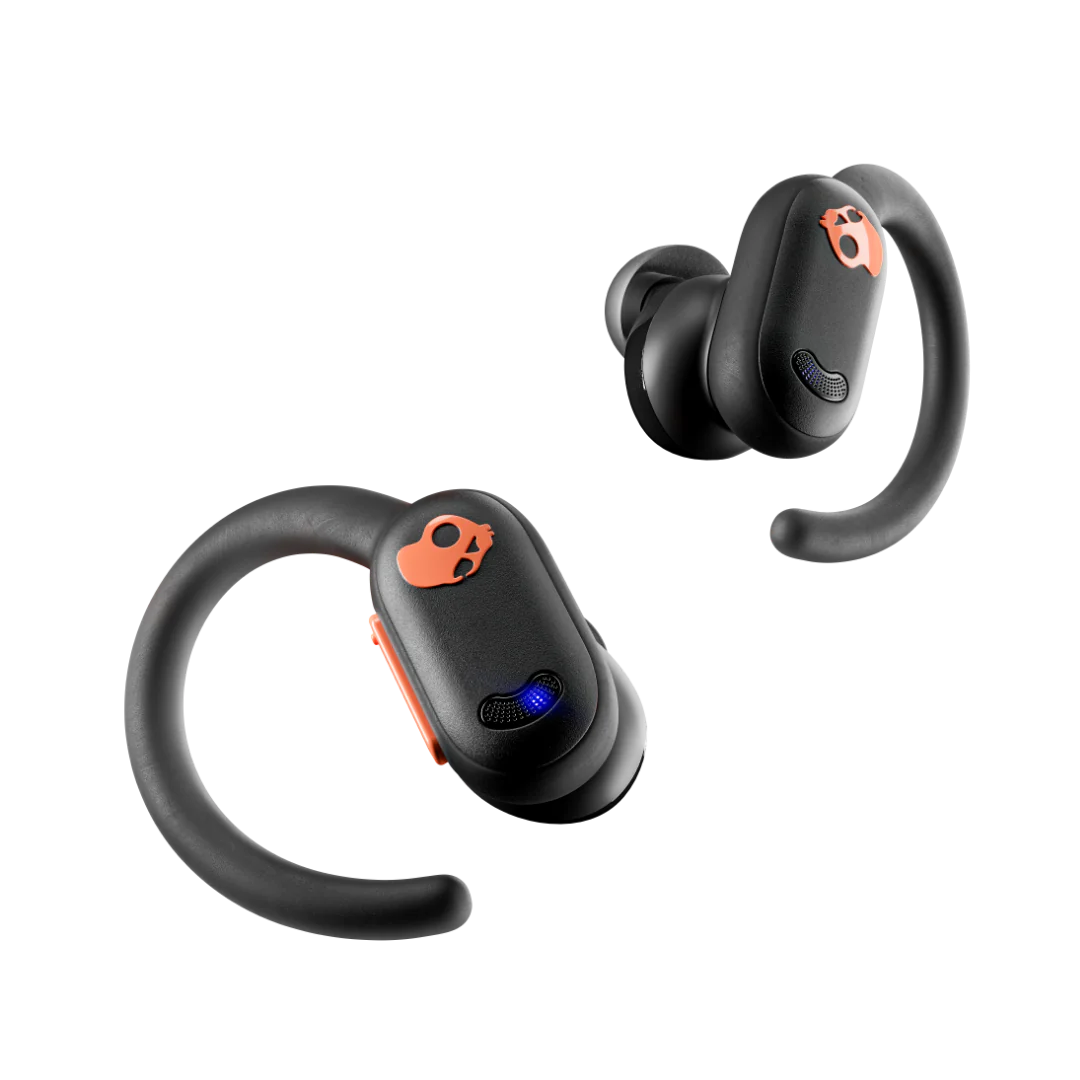 Skullcandy Push ANC Active True Wireless Bluetooth Earbuds with Noise Canceling - Black/Orange - S2PAW-S749