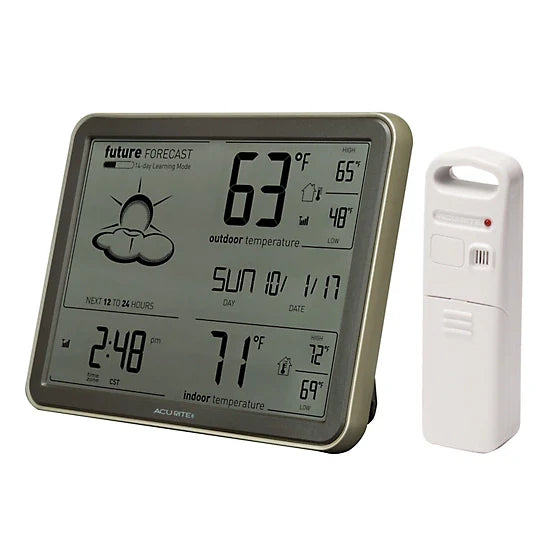 AcuRite Weather Forecaster with Oversized Wireless Display - My Backyard Series - 75077A4DI