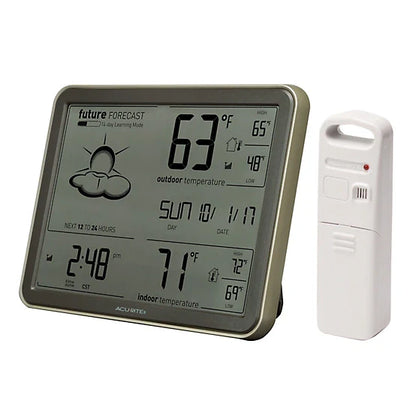 AcuRite Weather Forecaster with Oversized Wireless Display - My Backyard Series - 75077A4DI