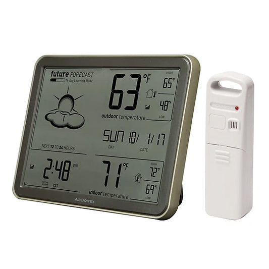 AcuRite Weather Forecaster with Oversized Wireless Display - My Backyard Series - 75077A4DI
