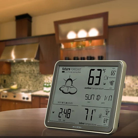 AcuRite Weather Forecaster with Oversized Wireless Display - My Backyard Series - 75077A4DI