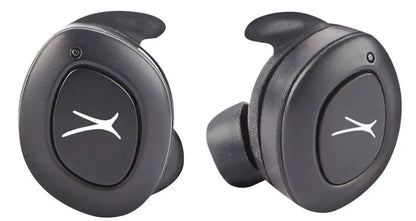 Altec Lansing True Evo+ Wireless Earphones with Qi Charging Base MZX659-BLK - Black