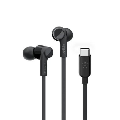 Belkin SoundForm Headphones with USB-C Connector - G3H0002btBLK - Black