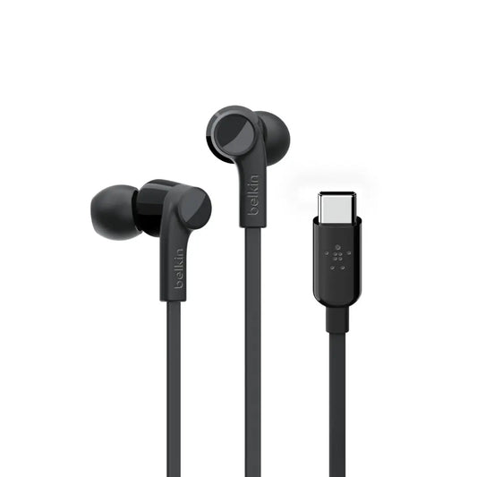Belkin SoundForm Headphones with USB-C Connector - G3H0002btBLK - Black