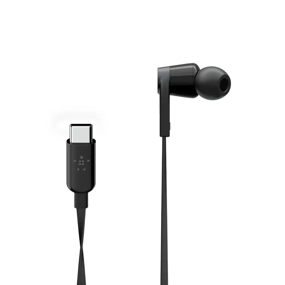 Belkin SoundForm Headphones with USB-C Connector - G3H0002btBLK - Black