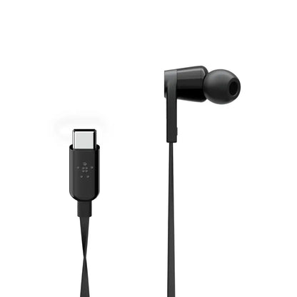 Belkin SoundForm Headphones with USB-C Connector - G3H0002btBLK - Black