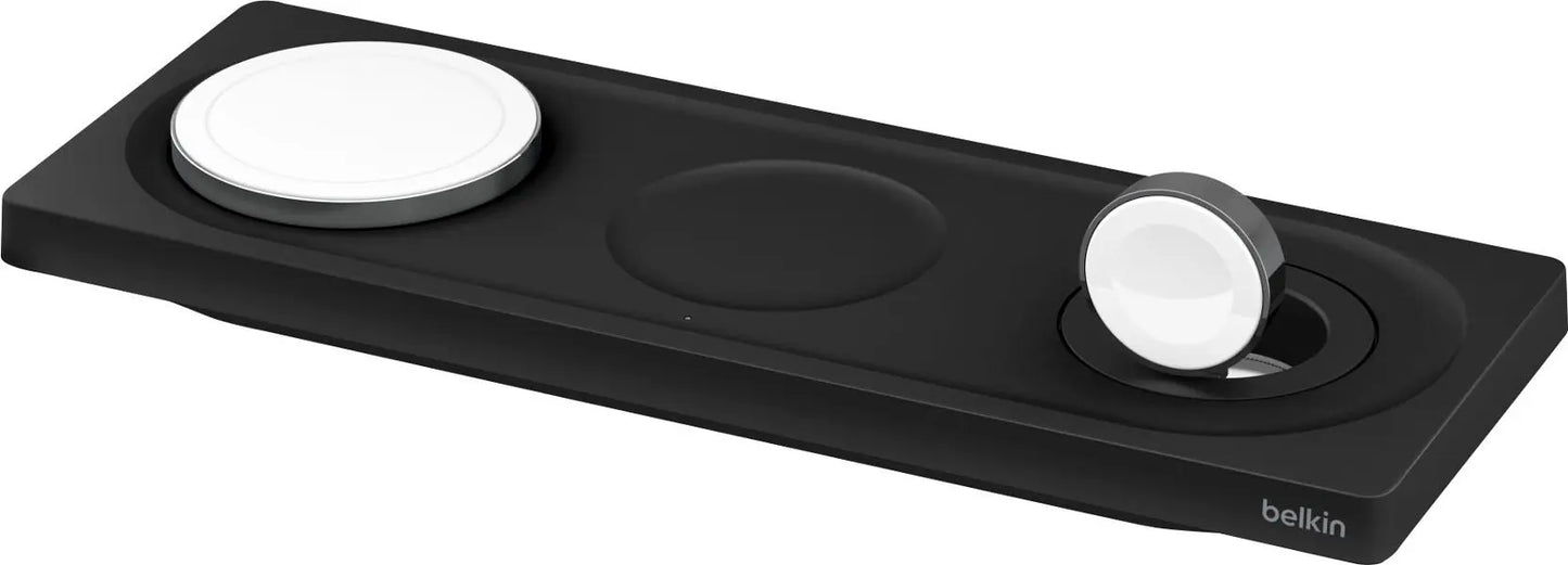 Belkin Boost Charge Pro 3-in-1 Wireless Charging Pad with MagSafe - WIZ016ttBK