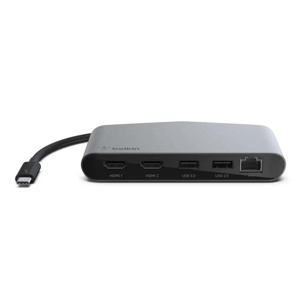 Belkin Thunderbolt 3 Dock Mini HD 40Gbps 2X HDMI USB-A 3.0 - F4U098bt