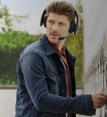 BlueParrott S650-XT 2-in-1 Convertible Wireless Headset - Black