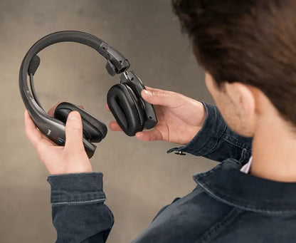 BlueParrott S650-XT 2-in-1 Convertible Wireless Headset - Black
