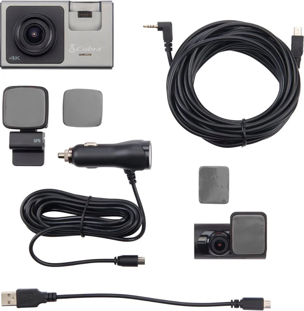 Cobra SC 400D Ultimate Smart Dash Cam with Real Time Driver Alerts - SC400D