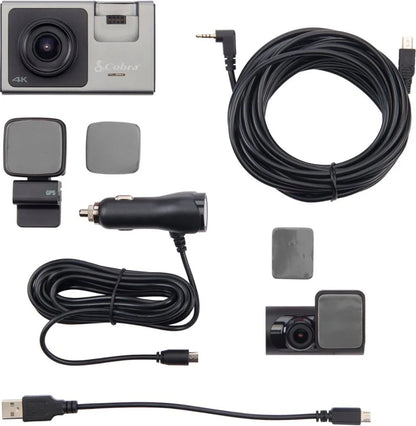 Cobra SC 400D Ultimate Smart Dash Cam with Real Time Driver Alerts - SC400D