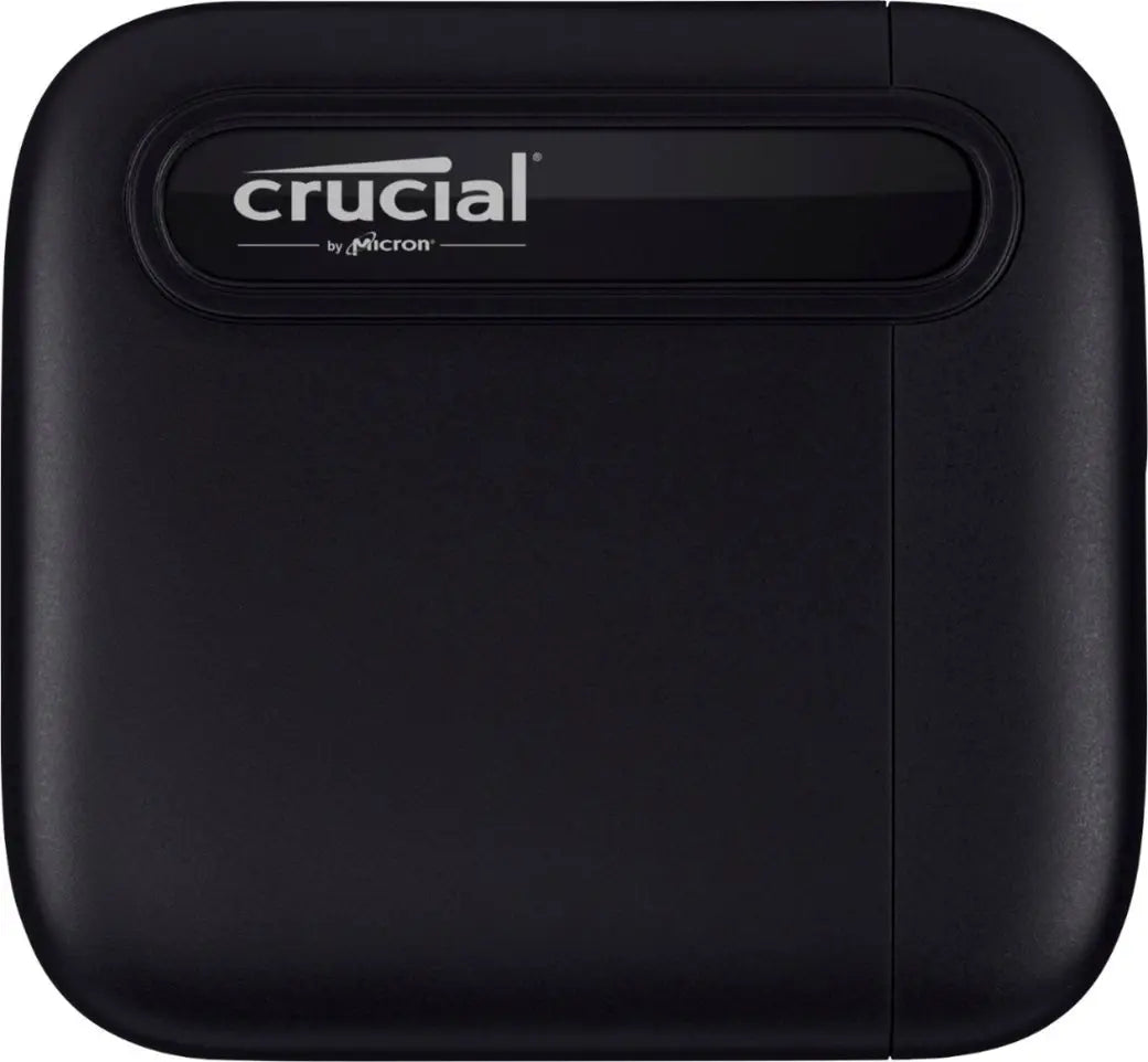 Crucial 1TB X6 Portable SSD USB-C External Hard Drive - CT1000X6SSD9SE