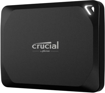Crucial 2TB X10 Pro Portable SSD USB-C External Hard Drive - Black - CT2000X10PROSSD9