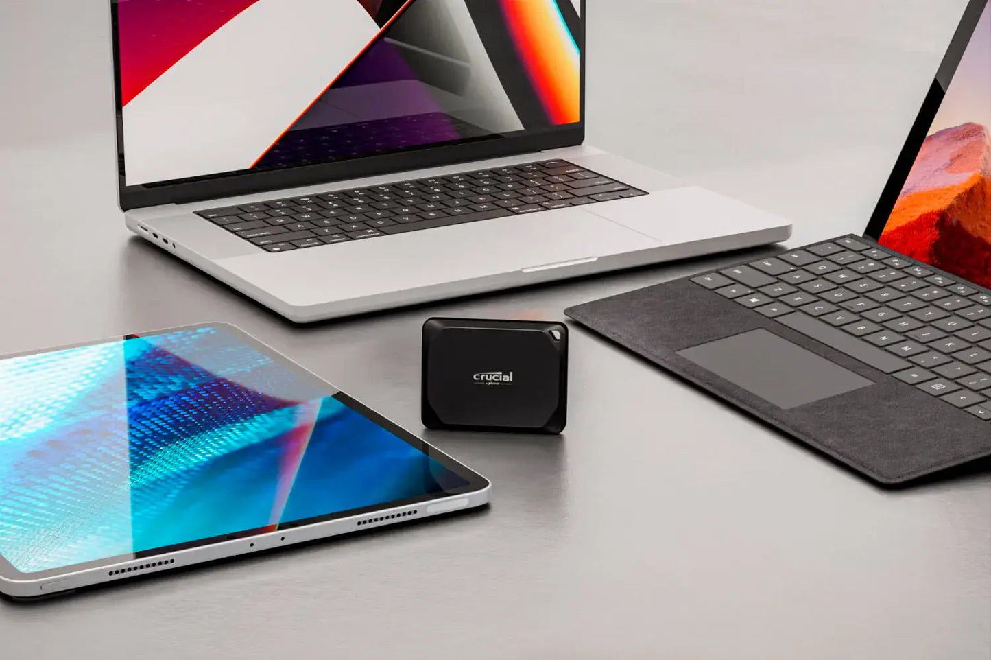 Crucial 2TB X10 Pro Portable SSD USB-C External Hard Drive - Black