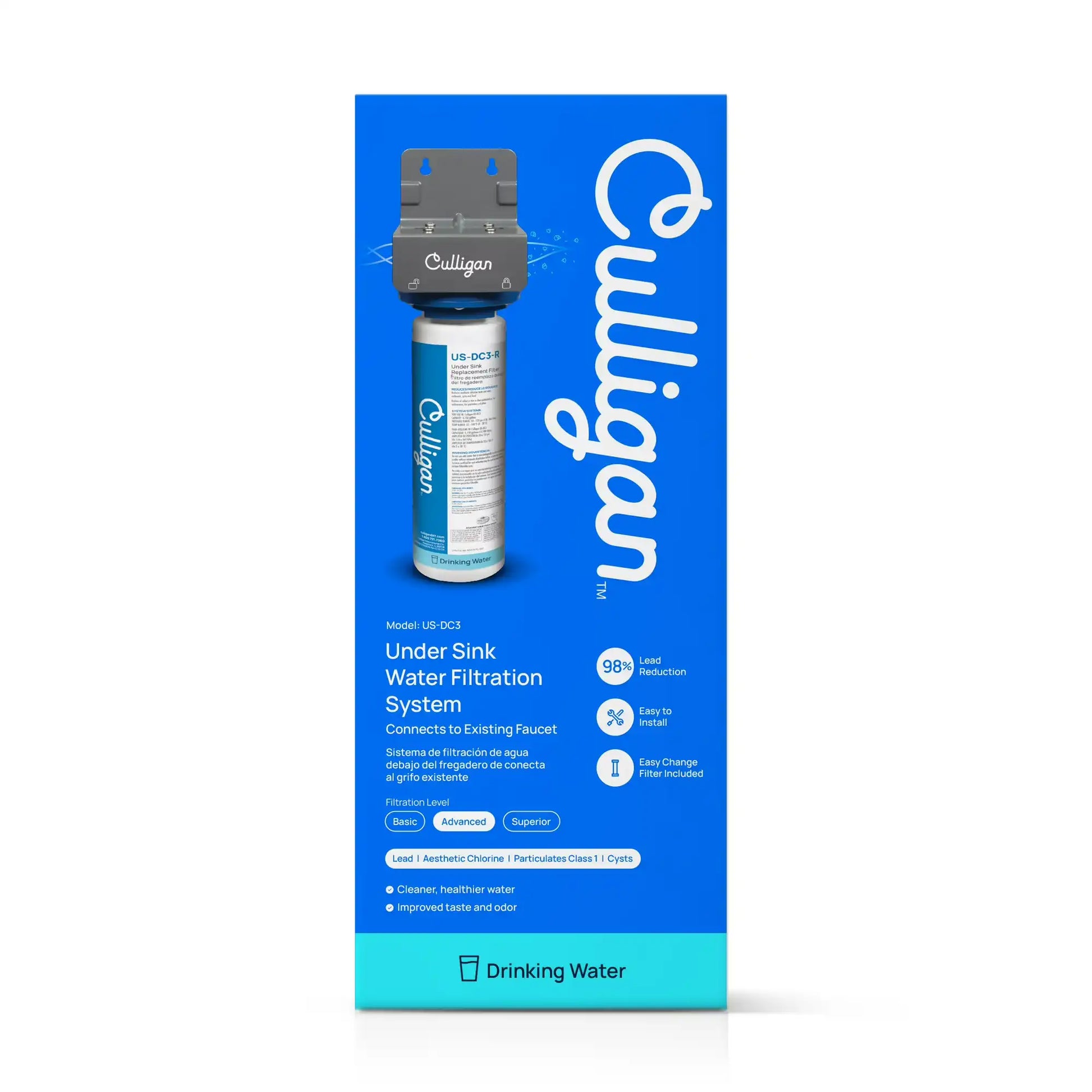 Culligan US-DC3 Under Sink Water Filtration System
