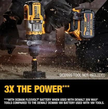 Dewalt 20V / 60V MAX FlexVolt Lithium Ion Battery - 6Ah - 2-Pack - DCB606-2