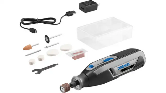 Dremel Lite Cordless Rotary Tool - 10 Accessories - Intermediate - 7760-N/10 - F0137760HP