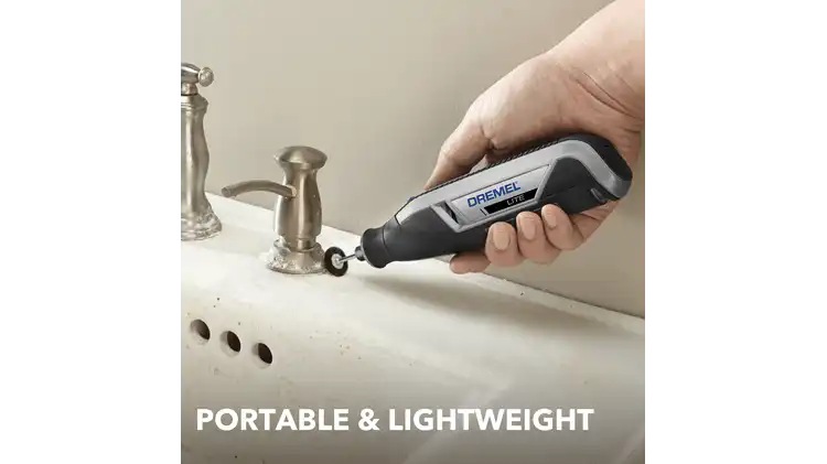 Dremel Lite Cordless Rotary Tool - 10 Accessories - Intermediate - 7760-N/10 - F0137760HP