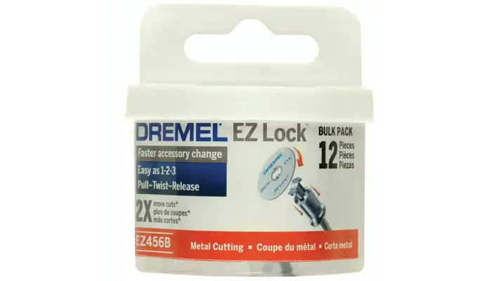 Dremel EZ456B EZ Lock Metal Cut Off Wheel - Metal Cutting - 12 Pack
